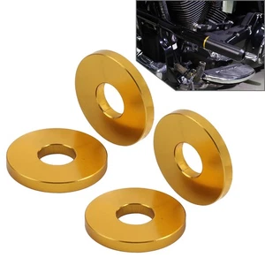 4PC Engine Saddlebag Crash Bar Decorative Spacer For Harley Softail Road Glide - Bild 1 von 10