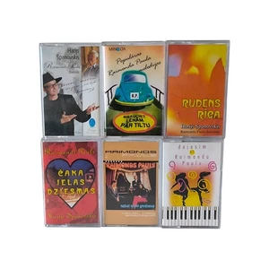 Raimonds Pauls: Collection of 6 Recorded Audio Cassettes, Great Condition, 1990s - Picture 1 of 9