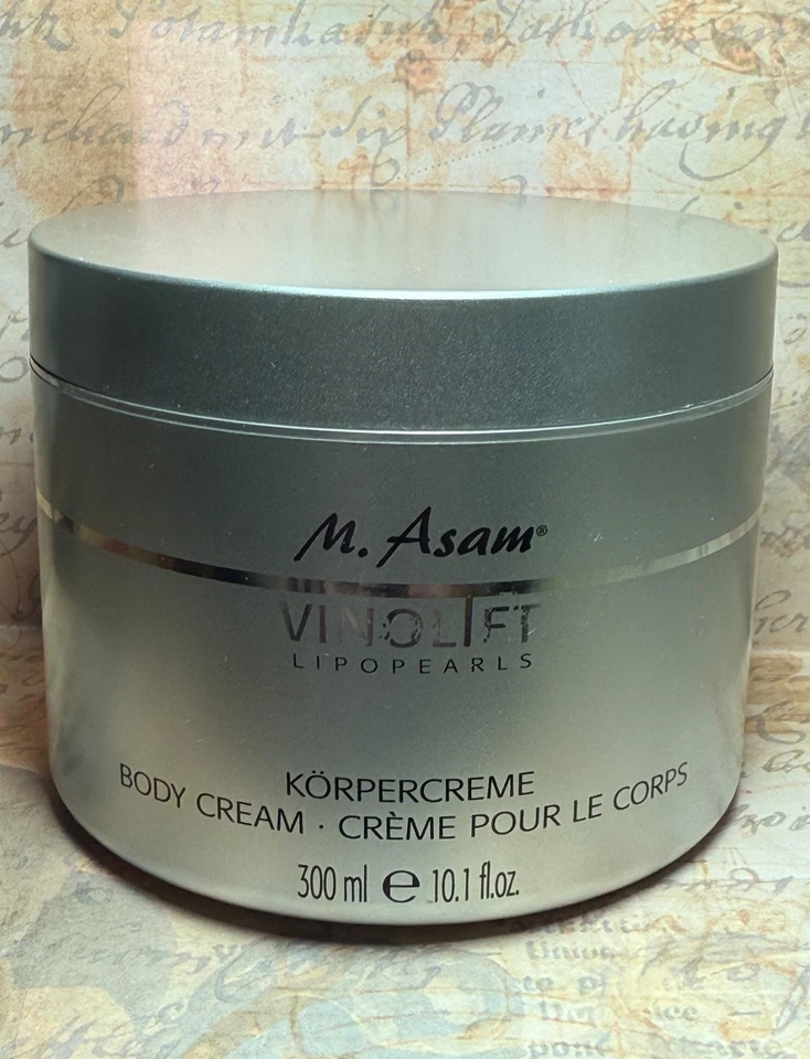 M. Asam VINOLIFT LIPOPEARLS Body Cream 10.1 Oz/300 mL-Sealed New - Image 1 of 1