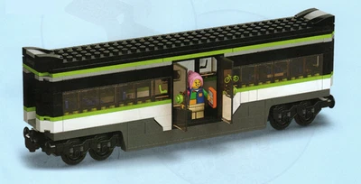 Lego City High Speed Train Passenger Carriage - From set 60337 NEW - Image 1 of 4