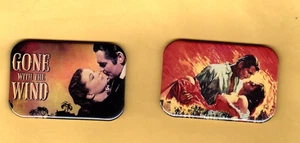GONE WITH THE WIND   2  REFRIGERATOR MAGNET  2" X 3"  WITH ROUNDED CORNER - Picture 1 of 4