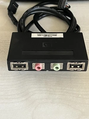 Front Case Panel USB3.0, USB3.0, HD Audio Jack Ports I/O Board Internal Wire - Bild 1 von 4