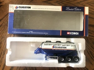 Corgi CC11801 Clugston Tanker Trailer - 1/50 Excellent - Picture 1 of 13