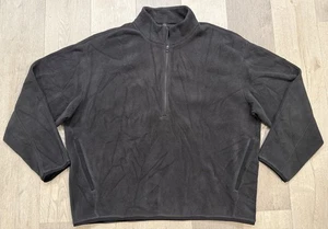 Lululemon Herren Fleecepullover anthrazit schwarz Oversized Fit 1/2 Zip - XXL 2XL  - Bild 1 von 4