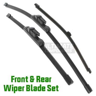 Juego de limpiaparabrisas delantero y trasero para Fiat 600 Hatchback 2023-> ajuste exacto Foto 1 de 4