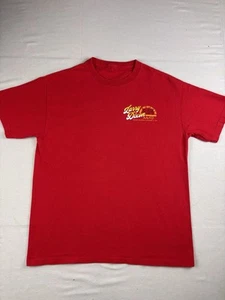 Larry Dixon Racing Shirt Size Large Red First Chevy Into Fives Drag Racing Y2k - Picture 1 of 6