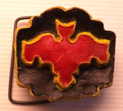 Hebilla de cinturón Batman hecha a mano vintage de los años 60/70 ~ ÚNICA superhéroe RARA Foto 1 de 4