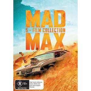 Mad Max 5-Film Collection DVD | 5 Mad Max Movies | Region 4 - Picture 1 of 1