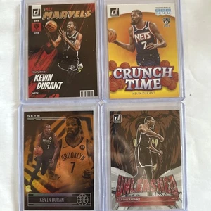 Kevin Durant Lot (4) Inserts Parallels Crunch Time Unleashed Marvels Nets Panini - Picture 1 of 9