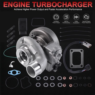 Upgrade Turbo charger For 2013-2018 Dodge Ram Cummins 6.7L I6 Holset HE300VG USA Foto 1 de 4