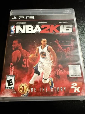 NBA 2K16 (PlayStation 3 PS3) CIB COMPLETE & TESTED Video Game Steph Curry - Image 1 of 3