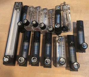 Lot Of 14 Various Flow Meters Key Instruments, DP, Omega - Picture 1 of 9