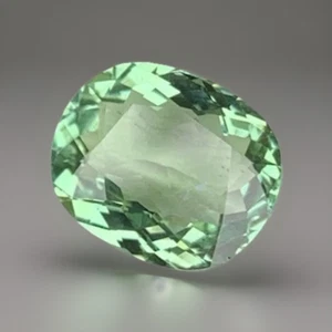 Turmalina color verde superior de 3,9 quilates 11 mm ovalada buen corte piedra preciosa suelta Afganistán - Imagen 1 de 21