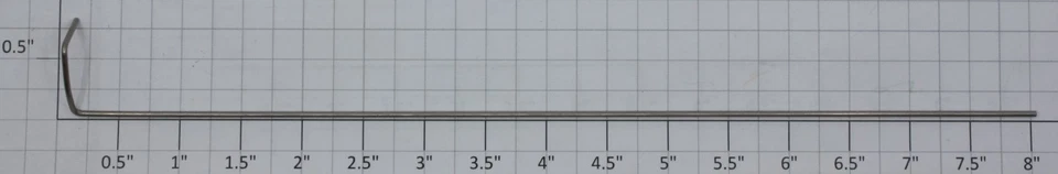 Lionel 671-6 Right Hand Turbine Handrail - Image 1 of 1