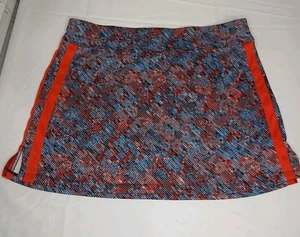 PGA Tour Golf Gr. XL Damen geometrischer Pull-On Skort Rock Polyester Tasche - Bild 1 von 6