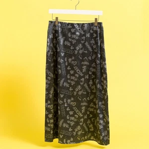 Official Disney Mickey And Minnie Patterned Satin Skirt - Picture 1 of 4