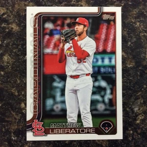 Actualización Topps 2025 US185 Matthew Liberatore Cardinals - Imagen 1 de 2