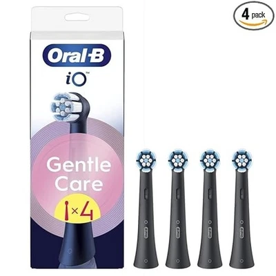 Oral-B iO Gentle Care Sanfte Reinigung Aufsteckbürsten 4er Pack Original Ersatz