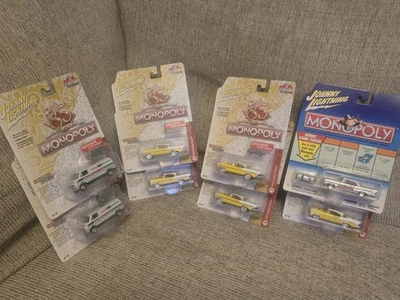 Лот (8) Johnny Lightning Monopoly 1957 Lincoln Premier White Lightning - Изображение 1 из 4