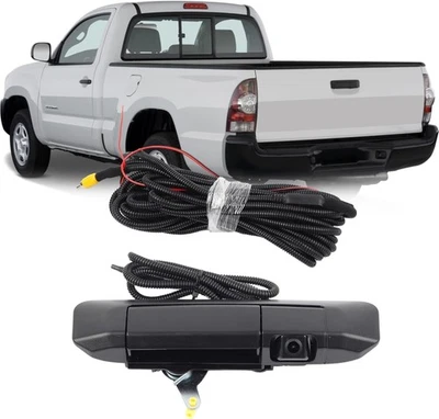 Cámara de visión trasera de coche manija de maletero cámara de reversa para Toyota Tacoma 2005-14; Foto 1 de 4