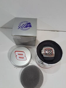 Action Budwiser Collectors #8 Dale Earnhardt Jr. NASCAR Watch w/Box & Tin - Picture 1 of 9