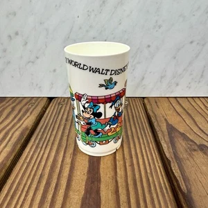 Vintage Deka Disneyland Eisenbahn 4" Kinder Tasse Casey Zug Mickey Minnie Donald - Bild 1 von 7