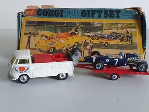 Corgi Toys Gift Set 6 VW Transporter Anhänger Maserati Modell Fahrzeuge OVP 1:43 - Bild 1 von 14