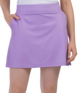 Neu mit Etikett Damen BERMUDA SANDS Aster Lavendel Strick GOLF SKORT - M & L - Bild 1 von 2