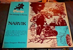 GDW Europa Narvik (COMPLETE + PUNCHED) The Campaign in Norway - Picture 1 of 2