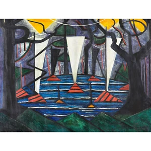 Jacoba Van Heemskerck Komposition Nr. 23 großer Druck 46x61 cm - Bild 1 von 5