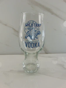Wild Leap Brew Company Beer Glass RARE MINT! - Picture 1 of 2