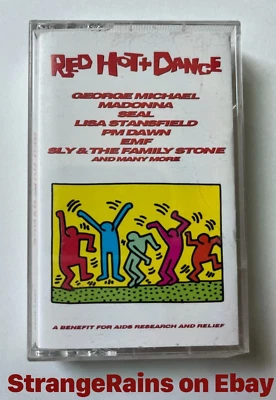 Red Hot + Dance Cassette Tape Music George Michael Madonna (1992) PLAY TESTED - Image 1 of 4