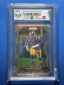 2020 Panini Prizm - Aaron Donald Camo Prizm #3/25 #277 SSP - Picture 1 of 2