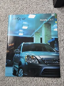 2005 Honda CRV CR-V 22-page BIG SIZE Original Car Sales Brochure Catalog - Picture 1 of 5