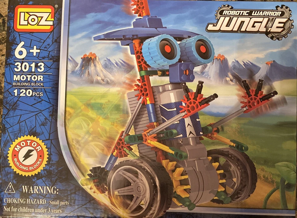 LOZ Motor Building Blocks Robotic Jungle Robotic Warrior 3013 - Image 1 of 1