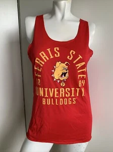 *NWT* Ferris State Bulldogs women’s medium red scoop neck tank top - Picture 1 of 4