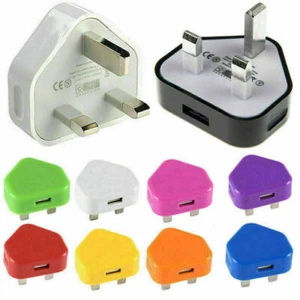 iPhones USB WAND LADEGERÄT STECKER ADAPTER FÜR i-TELEFON 13 12 11 Pro Max X 8 Plus iPod - Bild 1 von 29