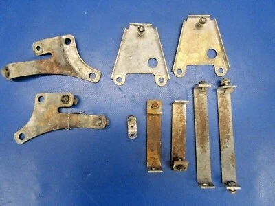 Beech Baron E-55 Continental IO-520 Control Brackets (0120-142) - Image 1 of 4