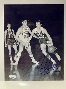 Foto de colección autografiada por Rick Barry Golden State/Lakers 8x10 con certificado de autenticidad JSA - Imagen 1 de 1