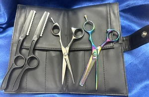Icon 5.5" Professional Hair Scissors Barber Shears Set ~SHIPS FREE! - Picture 1 of 19