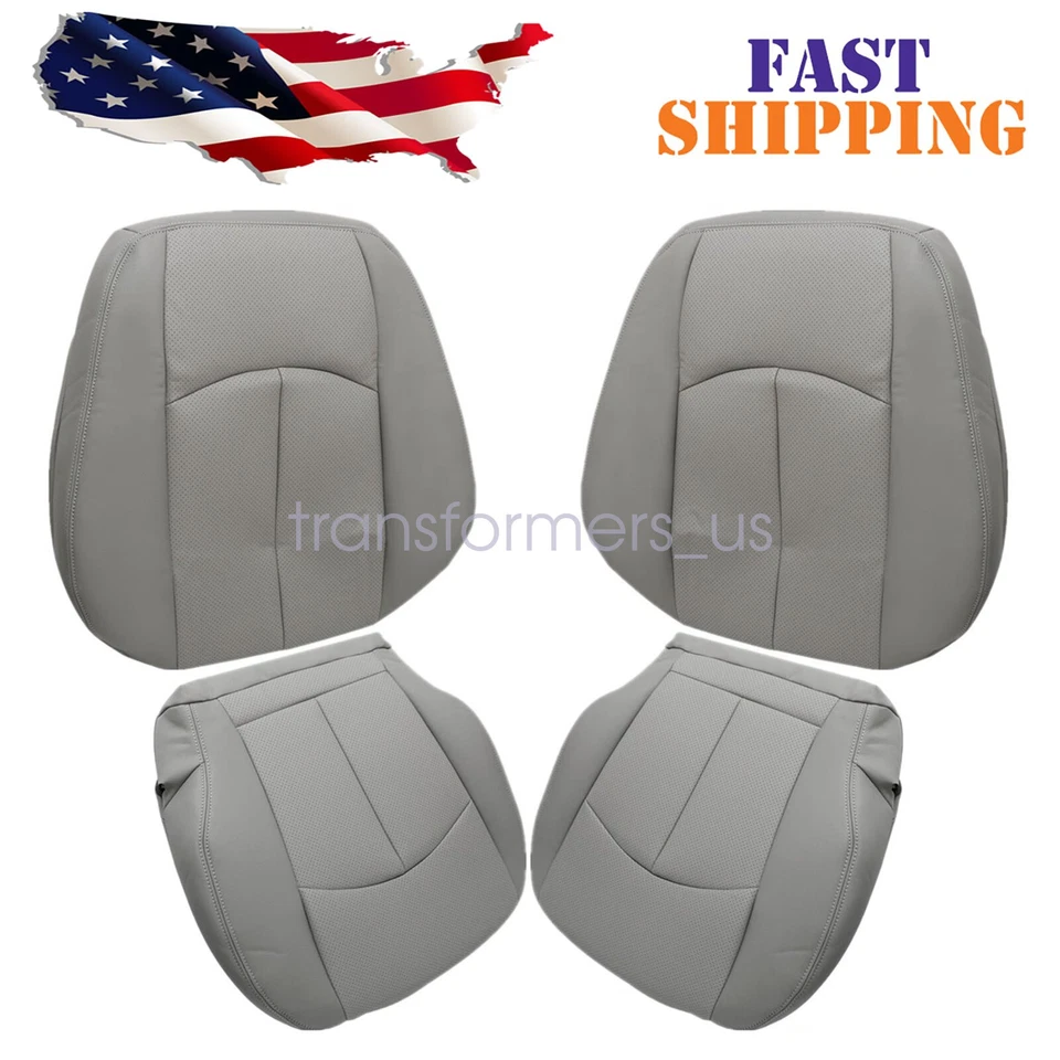 Nuevo para Mercedes Benz E350 2003-2009 ambos lados inferior y superior cubierta de asiento gris Foto 1 de 4