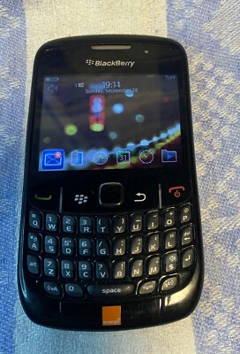 BlackBerry Curve 8520 - Black Smartphone GSM Mobile Orange Network - Image 1 of 4