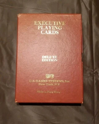 Executive Deluxe Edition Jumbo Vintage Playing Cards by U.S. Games System Inc. - Image 1 of 4