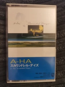 A-ha - Scoundrel Days (Cassette Tape) With Lyric Sheet - Picture 1 of 5