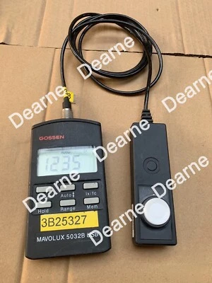Medidor de luz USB 1 pieza USADO Gossen MAVOLUX 5032B Foto 1 de 4