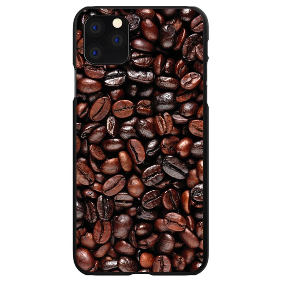 Hard Case Cover for iPhone / Samsung Galaxy Dark Brown Coffee Beans - Image 1 of 1