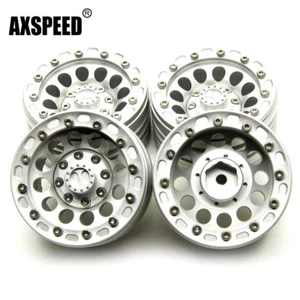 4 Stück 1,9" Beadlock Felgen Wheel Rims für Axial SCX10 90046 D90 CC01 1/10 RC - Bild 1 von 10