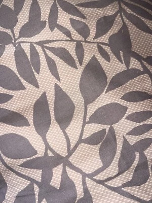 Vtg CALVIN KLEIN 2 STANDARD Shams Madeira Leaf — 第 1/4 张图片