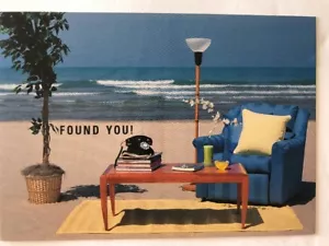 ¡Te encontré! Postal publicitaria de desvío de llamadas de Pacific Bell - Imagen 1 de 2