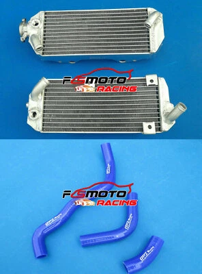 Aluminum Radiator+Blue Hose For Suzuki DRZ400S DRZ400SM DRZ 400S/SM 2000-2022 - Image 1 of 4